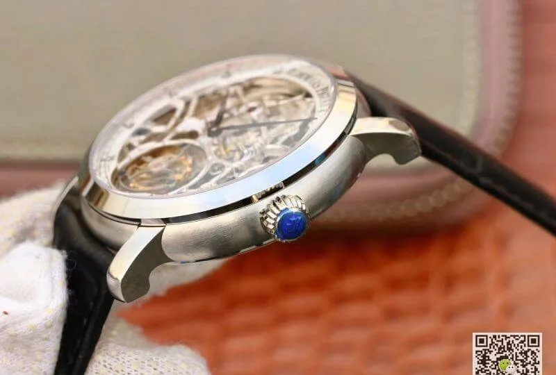 Audemars Piguet JULES 26357PT.ZZ.D028CR.02 Men Watches 1:1 Best Edition Replica Watch Swiss Tourbillon Black Leather Strap